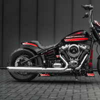 Killer Custom Shortened Rear Fender "Bobbstr" 170-200 Tires - Softail 25-up