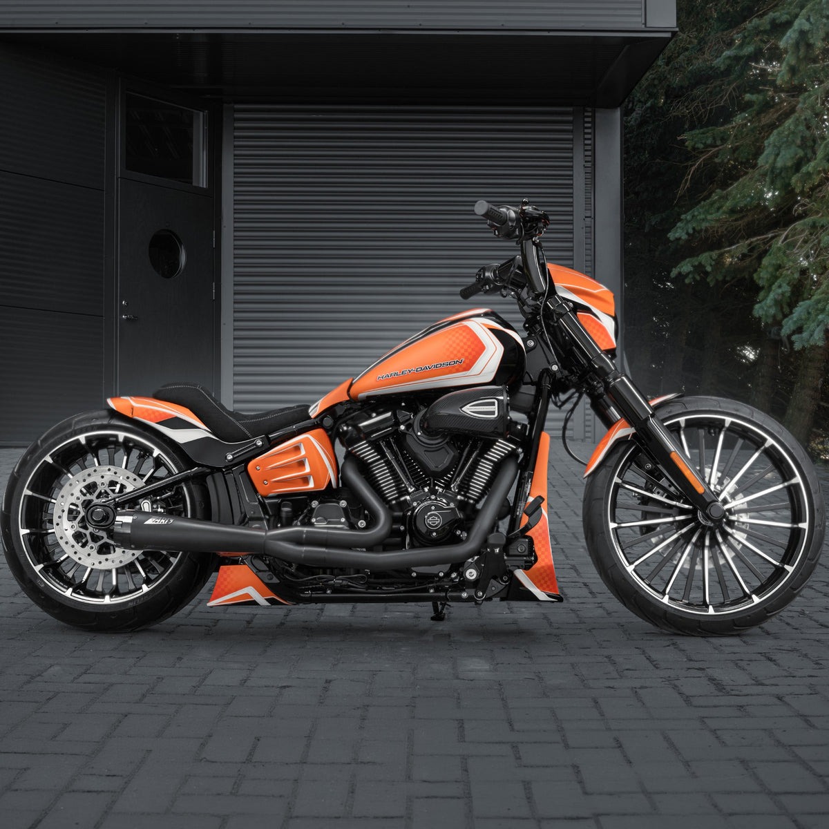 Killer Custom Air Ride Suspension Kit - Softail 18-up