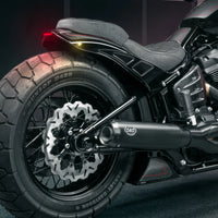 Killer Custom Shortened Rear Fender "Bobbstr" 170-200 Tires - Softail 25-up