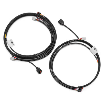 Killer Custom Plug & Play Wiring Harness for High Bars - Softail 25-up