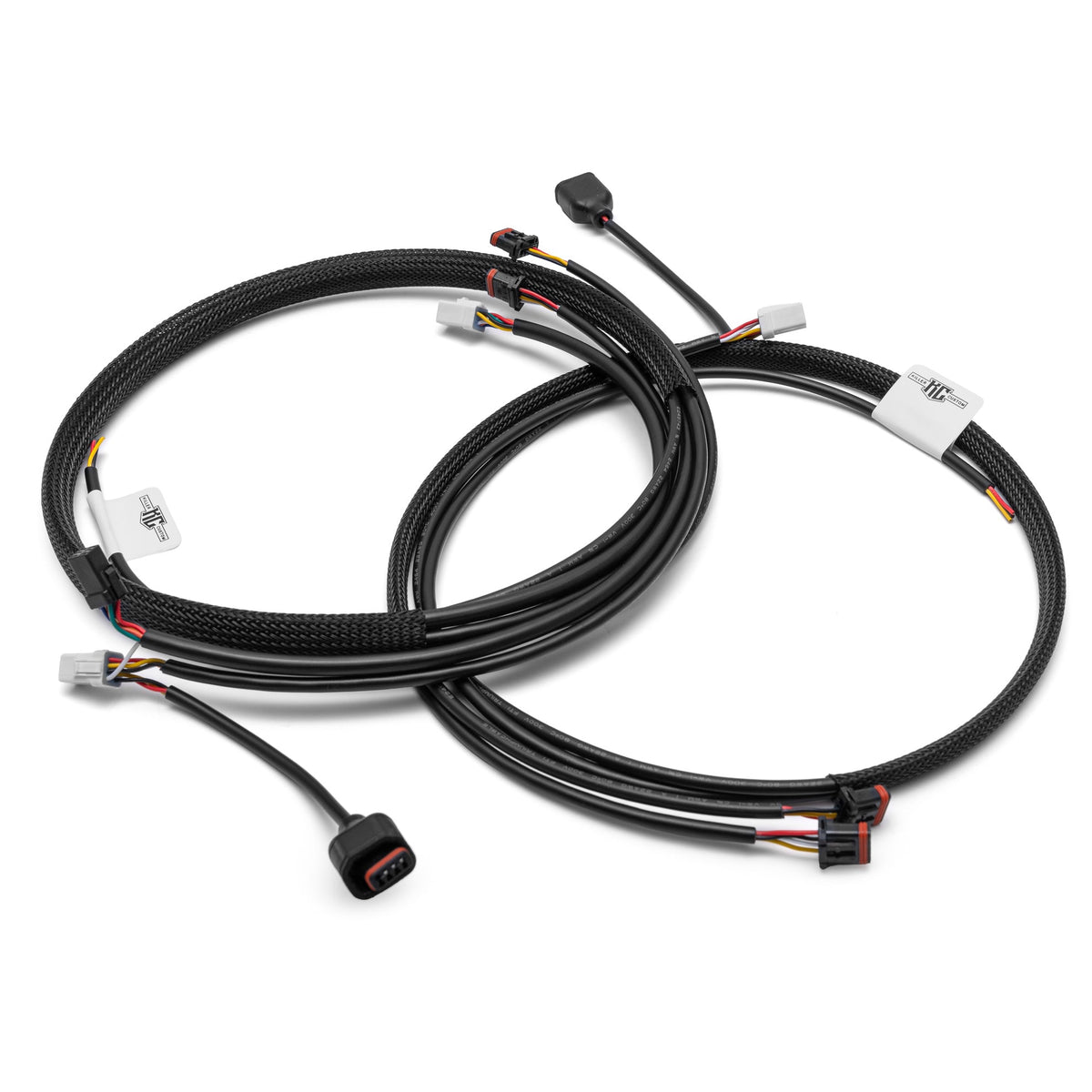Killer Custom Plug & Play Wiring Harness for High Bars - Softail 25-up