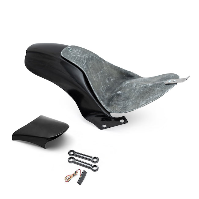 Killer Custom Shortened Rear Fender "Bobbstr" 150-160 Tires - Softail 25-up