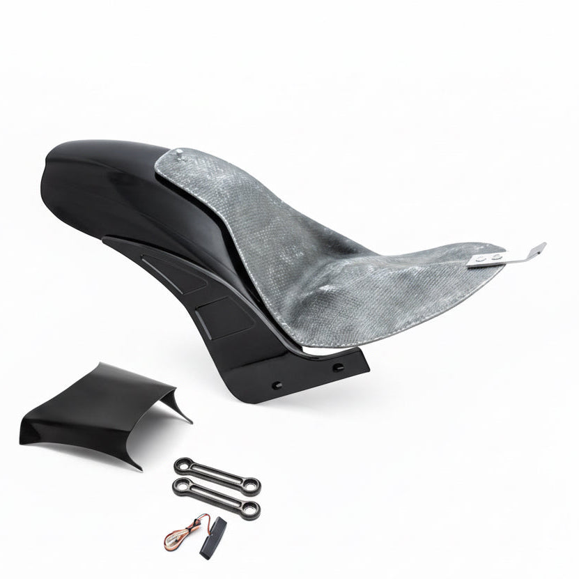Killer Custom Shortened Rear Fender "Bobbstr" 150-160 Tires - Softail 25-up