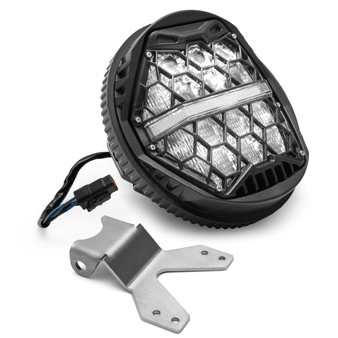 Killer Custom 5 3/4" Honeycomb LED Headlight - Street Bob / Low Rider S / Breakout 18-up