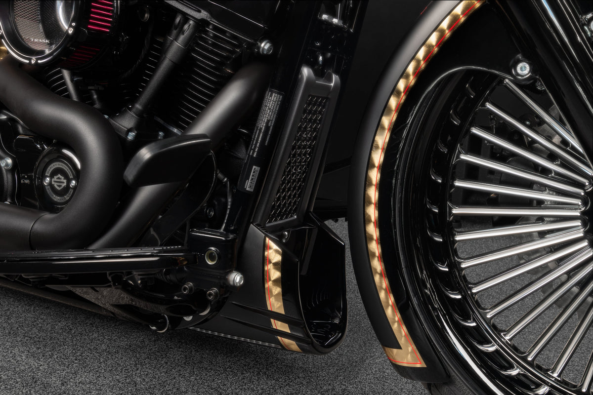 Killer Custom Chin Spoiler "Task Force" - Softail 18-up