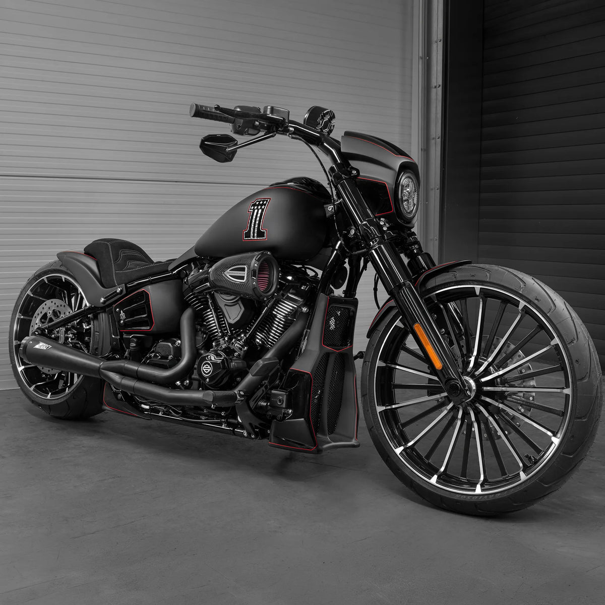 Killer Custom Headlight Fairing "Aggressor" - Breakout 25-up