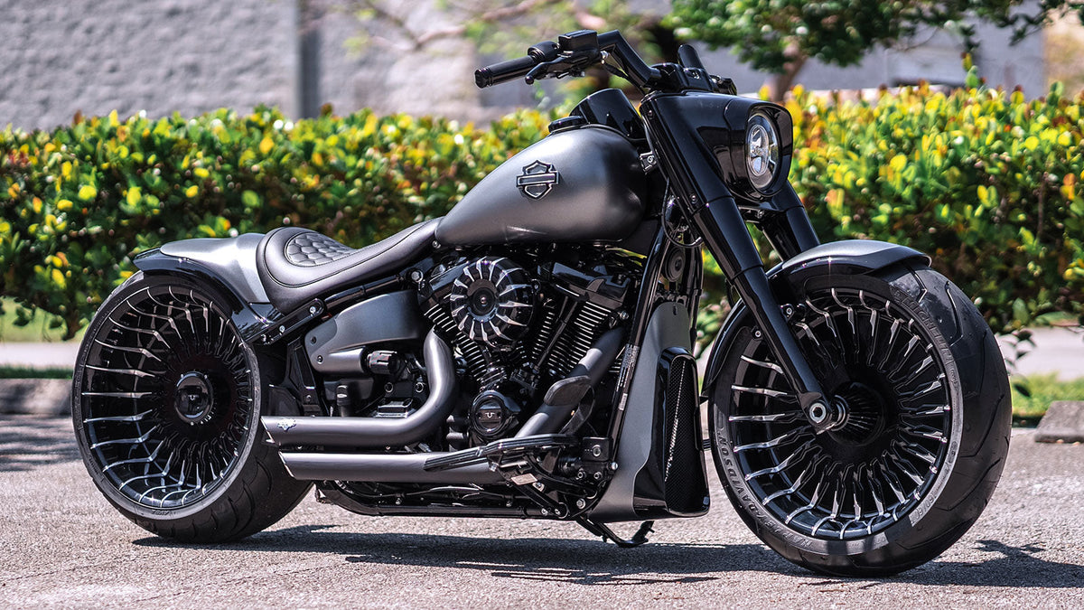 Henne FATBOX, a custom Harley-Davidson Fat Boy