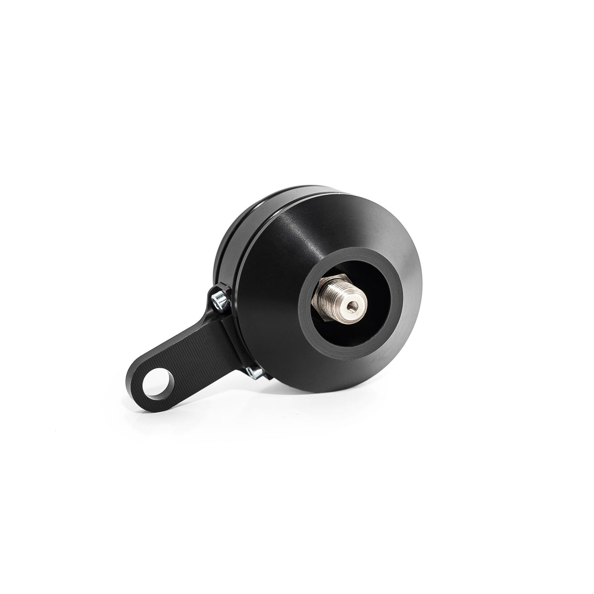 Killer Custom Rocker Box Mounted Air Ride Black Pressure Gauge Kit - Softail 18-up
