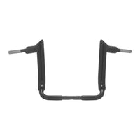 Wings Custom Mad Dogger Rhino 2" Handlebar Kit with Cables - Electra Glide 14-20 (Hydraulic Clutch) - Gloss Black / Matte Black