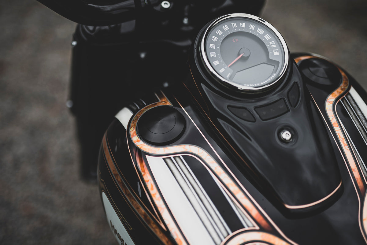 Killer Custom Flush-Mount Fuel Cap & Left Side Tank Cap Kit - Softail 18-23