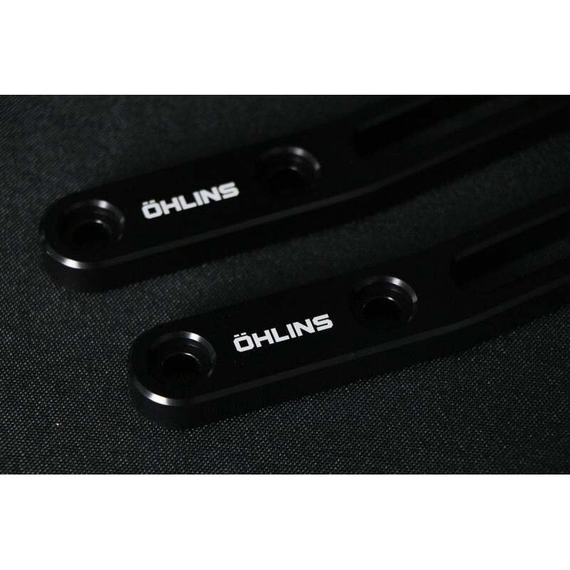 Ohlins 14-26 Harley FL Touring STX 36 Twin Blackline 12in Blk Reservoir Shocks - Standard Springs