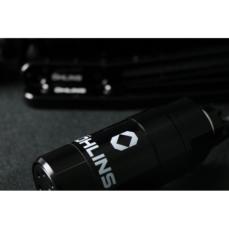 Ohlins 14-26 Harley FL Touring STX 36 Twin Blackline 12in Blk Reservoir Shocks - Heavy Duty Springs