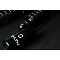Ohlins 14-26 Harley FL Touring STX 36 Twin Blackline 12in Blk Reservoir Shocks - Heavy Duty Springs