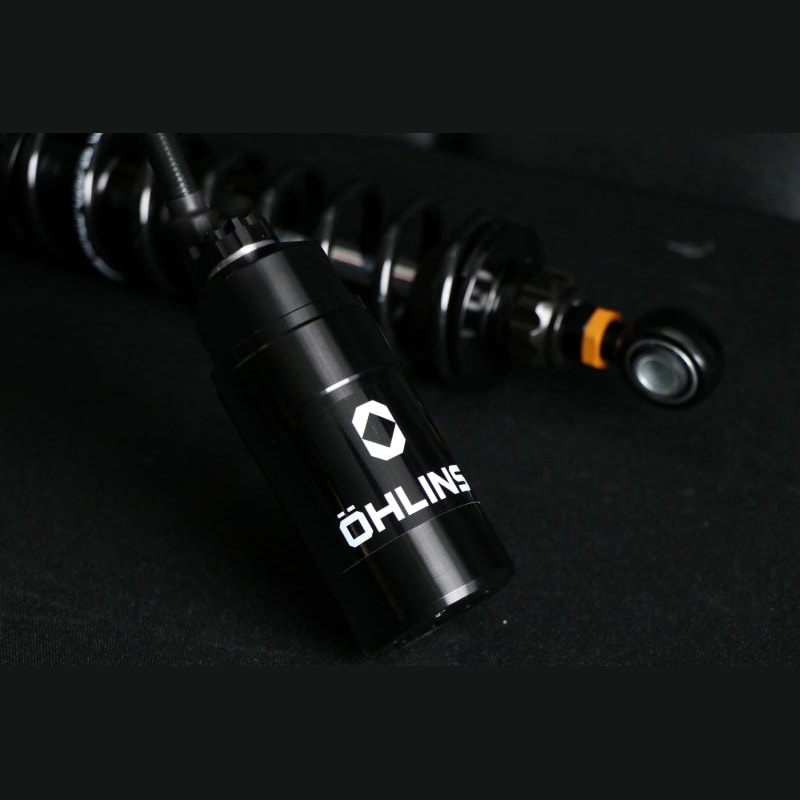 Ohlins 14-26 Harley FL Touring STX 36 Twin Blackline 13in Blk Reservoir Shocks 150lb - Max 500lb