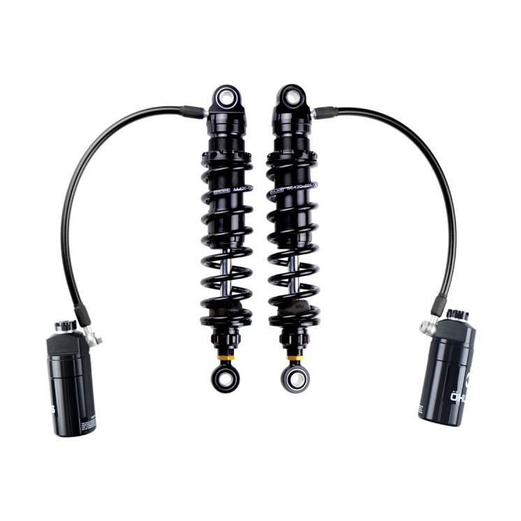 Ohlins 14-26 Harley FL Touring STX 36 Twin Blackline 13in Blk Reservoir Shocks Min 250lb-Max 575lb