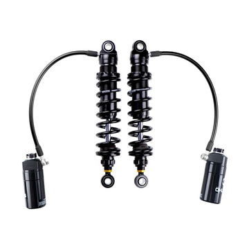 Ohlins 14-26 Harley FL Touring STX 36 Twin Blackline 13in Blk Reservoir Shocks Min 250lb-Max 575lb