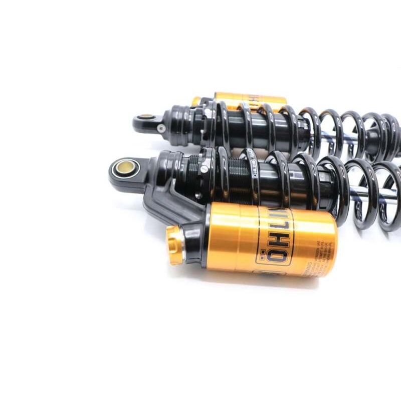 Ohlins 91-17 Harley-Davidson Dyna FXD STX 36 Blackline Shock Absorber w/ Gold Accents