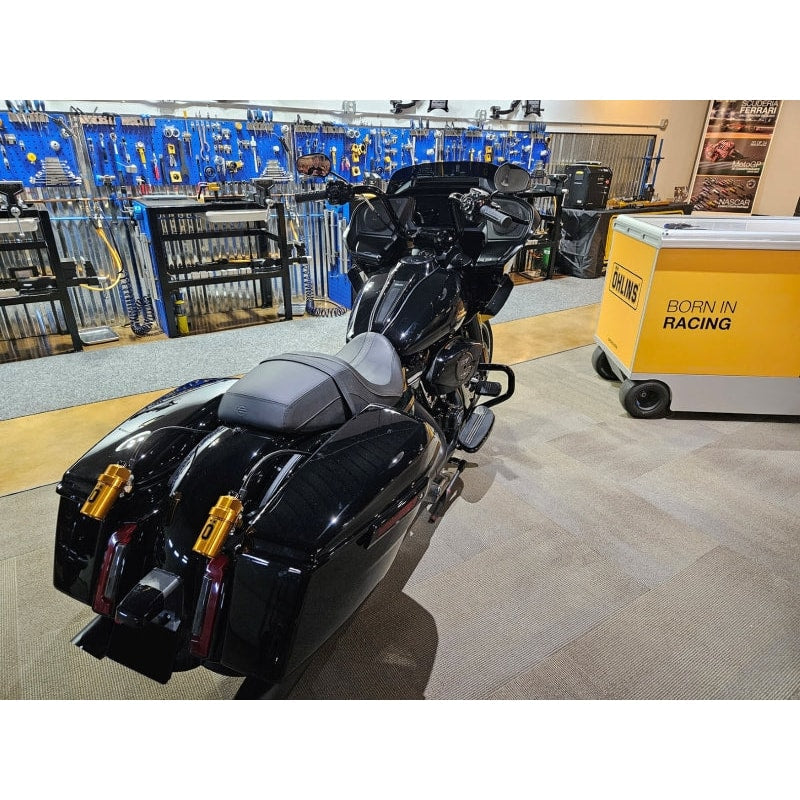 Ohlins 14-26 Harley FL Touring STX 36 Twin Blackline 13in Shocks Min 250lb- Max 575lb