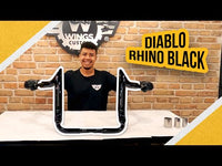 Wings Custom Diablo Rhino 2" Handlebars - Electra Glide 06-24 video