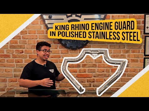 Wings Custom King Rhino 2" Engine Guard / Crash Bar - Softail Slim 18-21 video