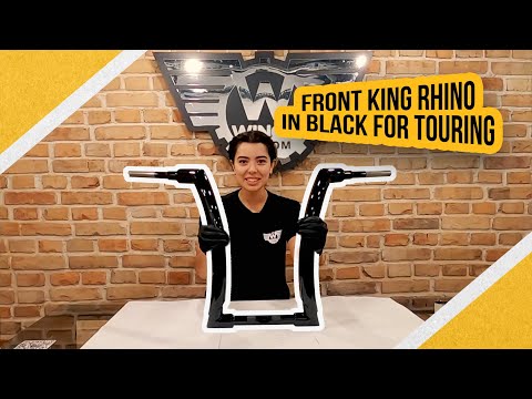 Wings Custom Front King Rhino 2" Handlebars - Road Glide 00-26 video