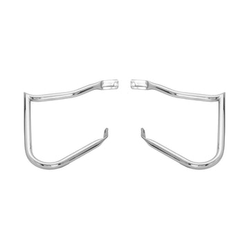 Wings Custom Saddlebag Guard Diablo - Touring 11-26 - Polished Stainless Steel