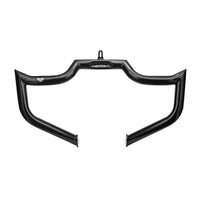 Wings Custom Diablo Rhino 2" Engine Guard / Crash Bar - Fat Boy 00-17 - Gloss Black / Matte Black