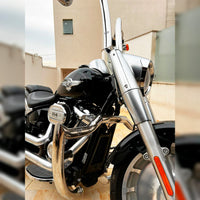 Wings Custom Diablo Rhino 2" Engine Guard / Crash Bar - Breakout 18-26 - Polished Stainless Steel