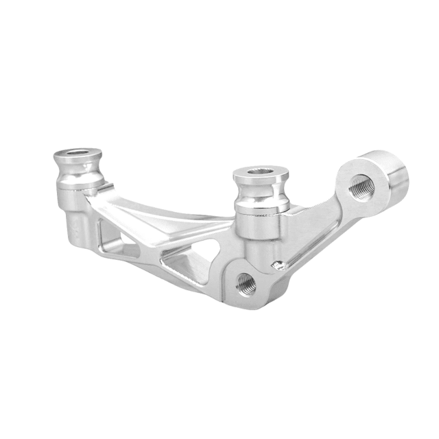 Raceworks 100mm Front Axial to Radial Caliper Mounts/Pair Raw - Henne Company