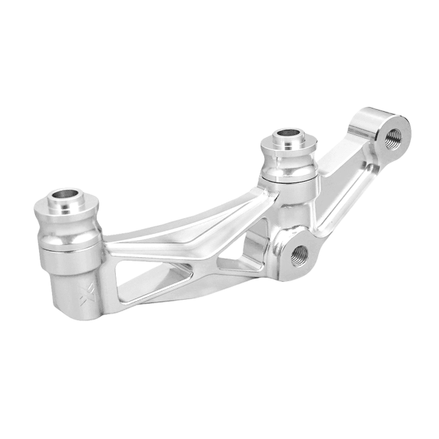 Raceworks 108mm Front Axial to Radial Caliper Mounts/Pair Raw - Henne Company