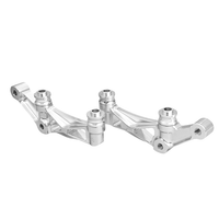 Raceworks 108mm Front Axial to Radial Caliper Mounts/Pair Raw - Henne Company