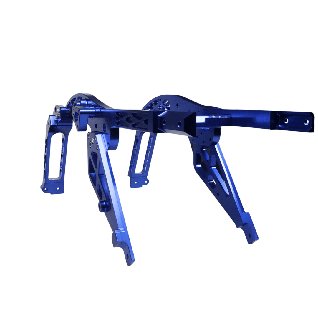 Raceworks Billet Subframe - Touring 09 - up - Henne Company