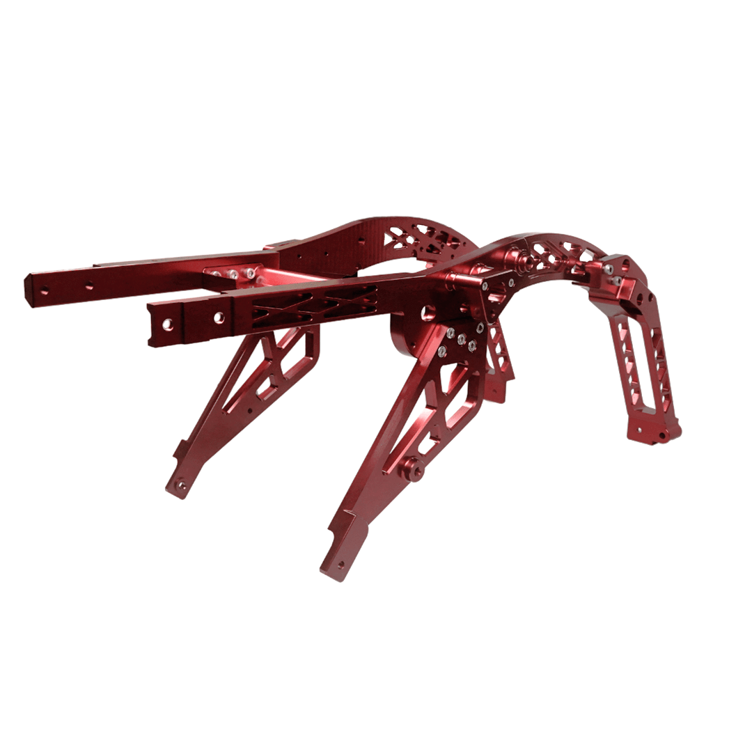 Raceworks Billet Subframe - Touring 09 - up - Henne Company