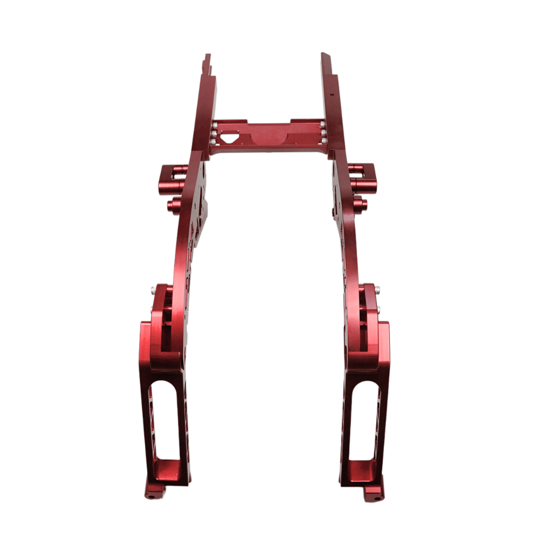 Raceworks Billet Subframe - Touring 09 - up - Henne Company
