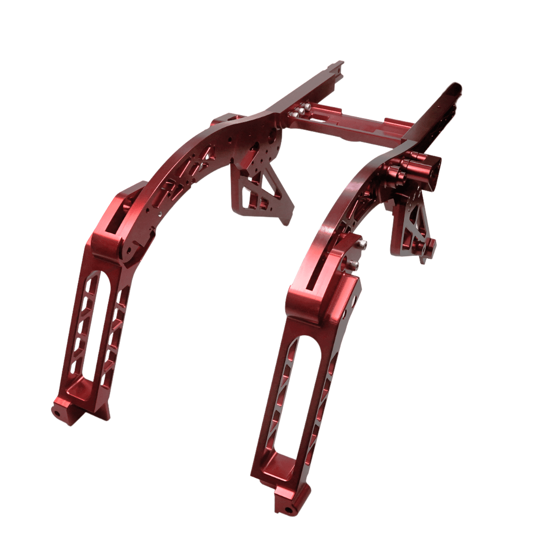 Raceworks Billet Subframe - Touring 09 - up - Henne Company