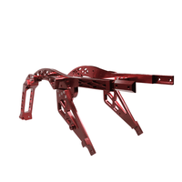 Raceworks Billet Subframe - Touring 09 - up - Henne Company