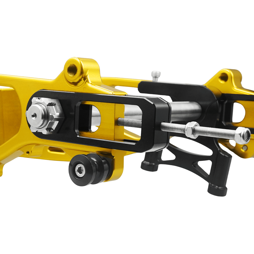 Raceworks Billet Swingarm RR Style - Touring 09 - up - Henne Company