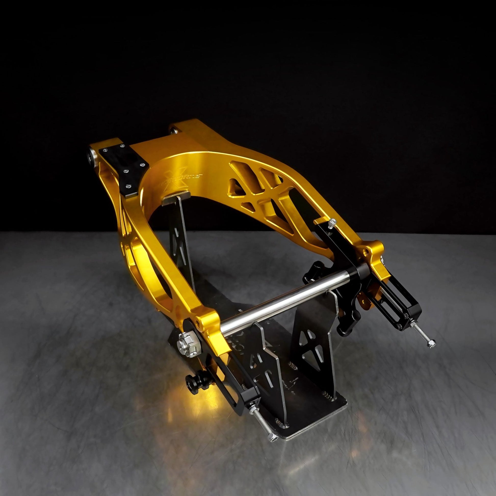 Raceworks Billet Swingarm RR Style - Touring 09 - up - Henne Company