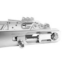 Raceworks Billet Swingarm V3.0 4in extended - Touring 09 - up - Henne Company