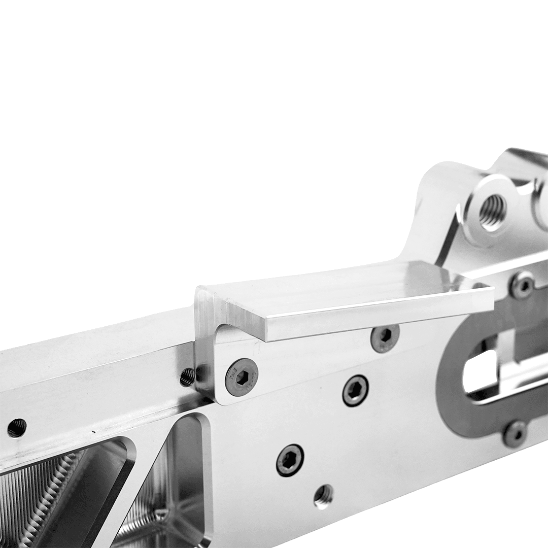 Raceworks Billet Swingarm V3.0 4in extended - Touring 09 - up - Henne Company