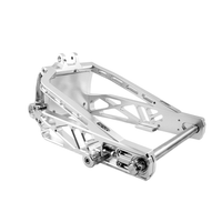 Raceworks Billet V1 Long Swingarm +3in - Softail 18 - up - Henne Company