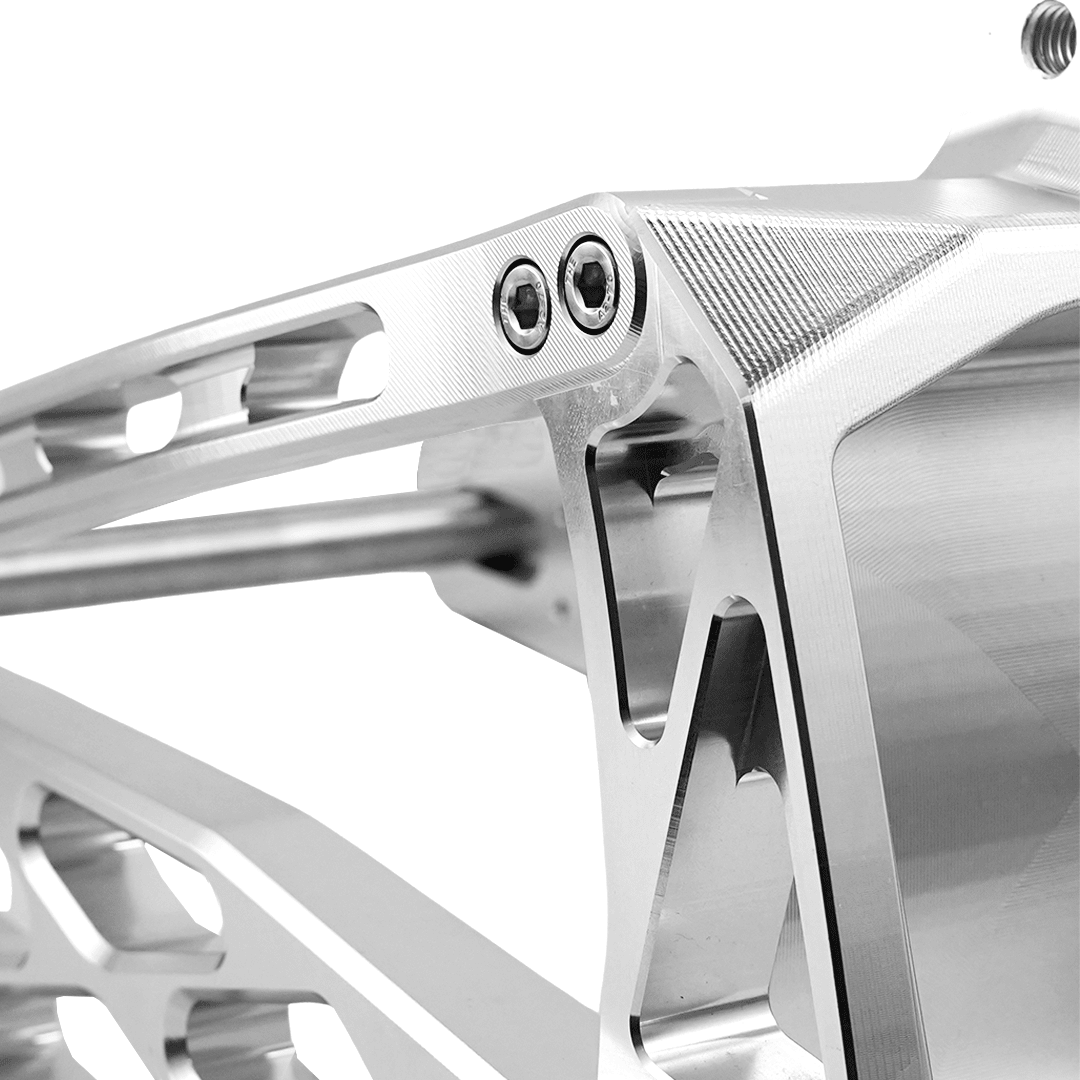 Raceworks Billet V1 Long Swingarm +3in - Softail 18 - up - Henne Company