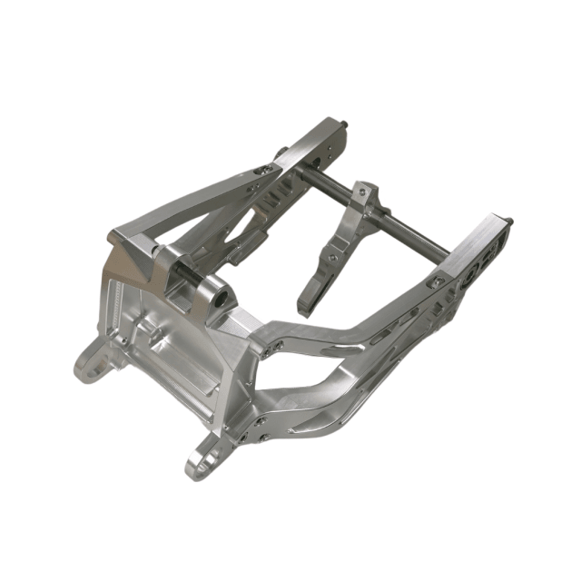 Raceworks Billet V1 Swingarm - Softail Narrow 18 - up - Henne Company