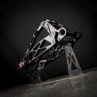 Raceworks Billet V1 Swingarm - Softail Narrow 18 - up - Henne Company