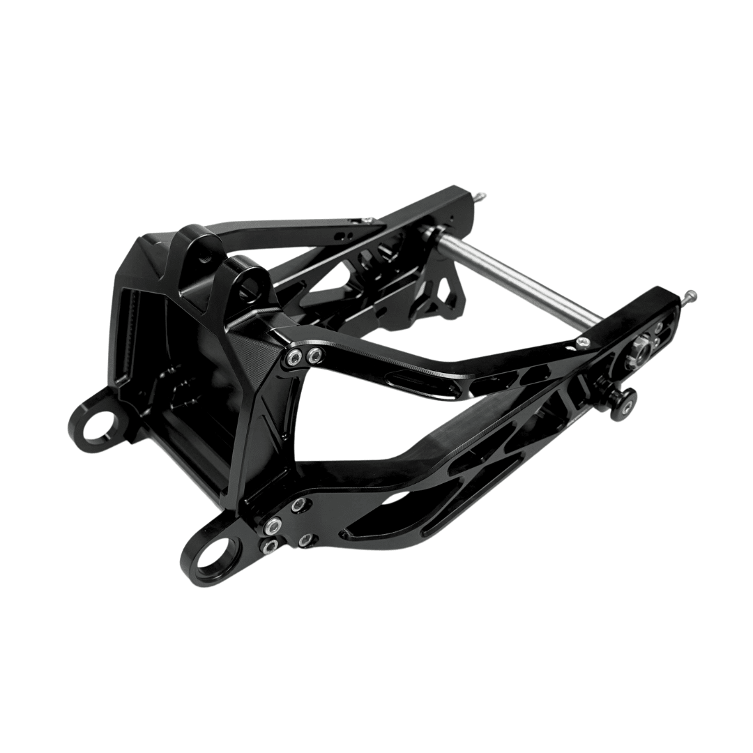 Raceworks Billet V1 Swingarm - Softail Narrow 18 - up - Henne Company
