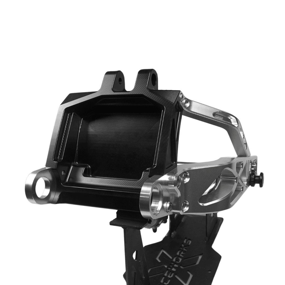 Raceworks Billet V1 Swingarm - Softail Narrow 18 - up - Henne Company