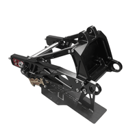 Raceworks Billet V1 Swingarm - Softail Narrow 18 - up - Henne Company