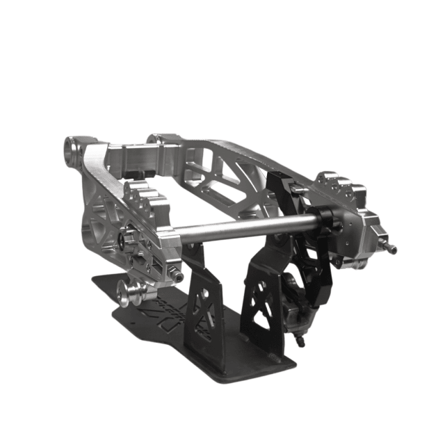 Raceworks Billet V1.1 Swingarm - Touring 09 - up - Henne Company