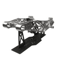 Raceworks Billet V1.1 Swingarm - Touring 09 - up - Henne Company