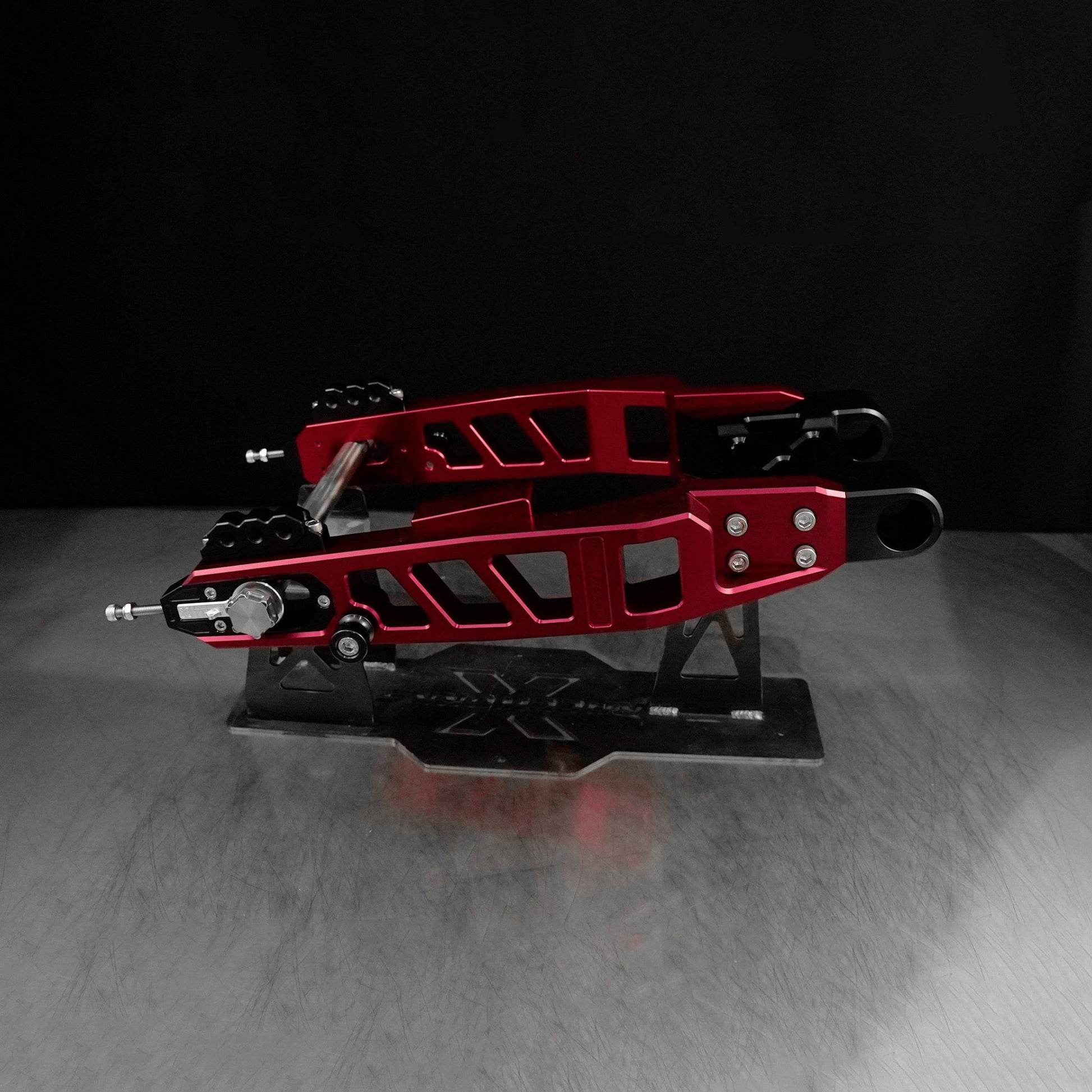 Raceworks Billet V2.1 Swingarm - Touring 09 - up - Henne Company